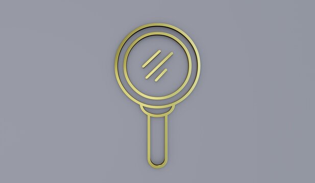 gold metallic education icons on gray background school logo back to school 
