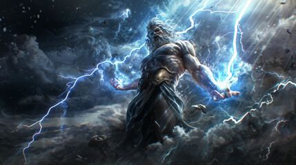 almighty ancient Greek god Zeus