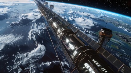 Visualizing the Future with Space Elevator Technology