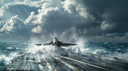 A Modern Naval Warfare Masterpiece - obrazy, fototapety, plakaty