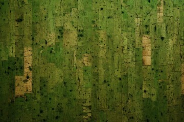 Green cork wallpaper texture, cork background