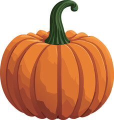 Isolated pumpkin vector