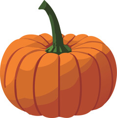 Isolated pumpkin vector