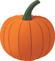 Isolated pumpkin vector