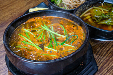Korea style Spicy Eel Stew