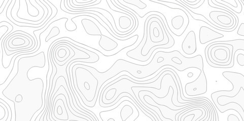 Pattern with lines and dots The stylized height of the topographic map contour in lines and contours isolated on transparent. Black and white topography contour lines map isolated on white background.