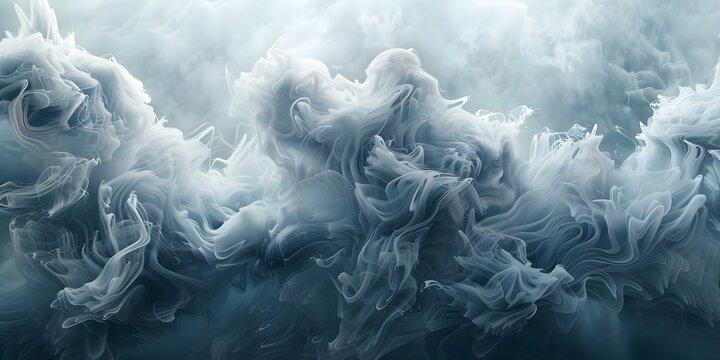 Creating a Mesmerizing Cloud Effect: An Artistic Blend of Swirling Smoke. Concept Cloud Effect, Swirling Smoke, Mesmerizing Art, Artistic Blend, Photography Advice