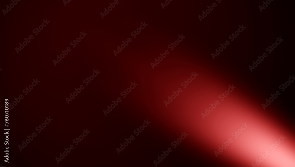 Sticker Spotlight on isolated background . Divine red light through a dark fog. The rays beam light on the floor. Stock illustration.