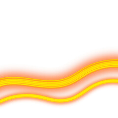 Light neon yellow lines. 