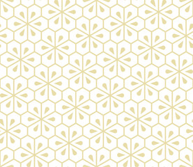 Seamless abstract geometric pattern in a modern style