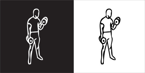  IIlustration Vector graphics of Workout Routine icon