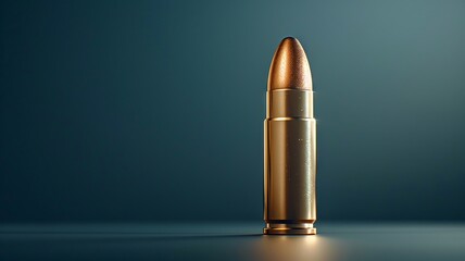 Capture the sleek bullet shape with a minimal background