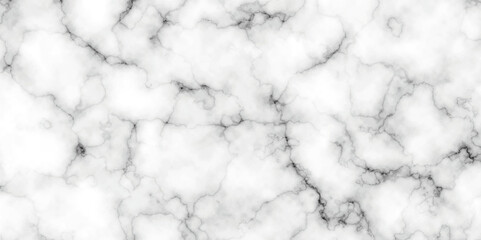 White marble texture Panoramic white background. marble stone texture for design. Natural stone Marble white background wall surface black pattern. White and black marble texture background.