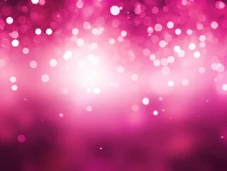Photo sur Plexiglas Roze Magenta christmas background with background dots, in the style of cosmic landscape