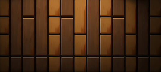 A beautifully crafted pixel art background features a realistic wood texture with shadows and highlights for added dimension and realism.