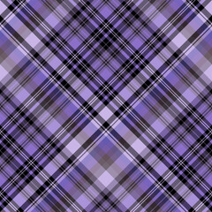 Seamless pattern in comfortable gray, violet and black colors for plaid, fabric, textile, clothes, tablecloth and other things. Vector image. 2