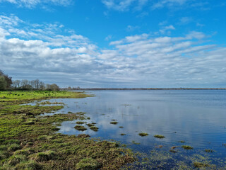 Lac de Grand Lieu, Loire-Atlantique, France.