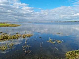 Lac de Grand Lieu, Loire-Atlantique, France.