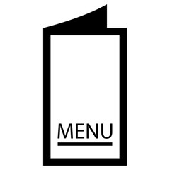 menu icon, simple vector design