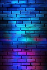Fototapeta na wymiar colorful brick wall pattern background