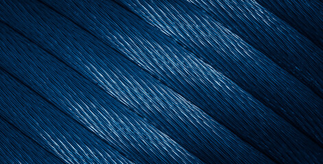 blue copper wires with visible details. background or texture