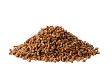 ดีไซน์ที่ยังไม่ได้ตั้งชื่อ - 
pile of wood pellets isolated on transparent or white background Real daytime first person perspective