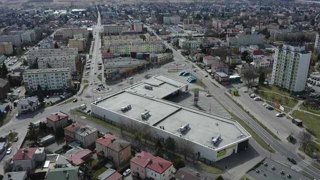 Beautiful Gallery Mall Zamosc Aerial View Poland