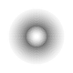 Abstract background with circle dots