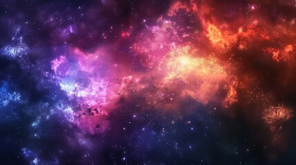 Colorful space galaxy cloud nebula. Stary night cosmos. Universe science astronomy. Supernova background wallpaper	
 - obrazy, fototapety, plakaty