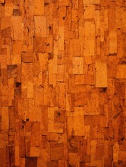 Orange cork wallpaper texture, cork background
