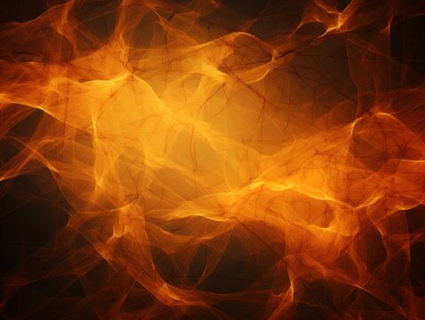 Orange ghost web background image