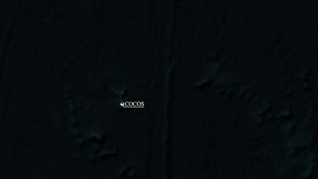 Exploring the Details of the Cocos Map.Cocos 4k Map.