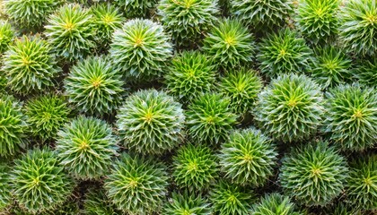 top view green moss for background texture close up