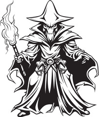 Greeds Sorcery Iconic Adamantine Emblem Sorcerous Enchanter Avarice Vector Design