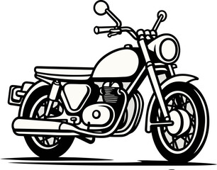 Motorcycle Racing Helmet Emblem Vector Illustration