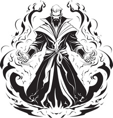 Mercenarys Treasure Iconic Logo of Avarice Sorcerers Hoard Vector Design of Adamantine