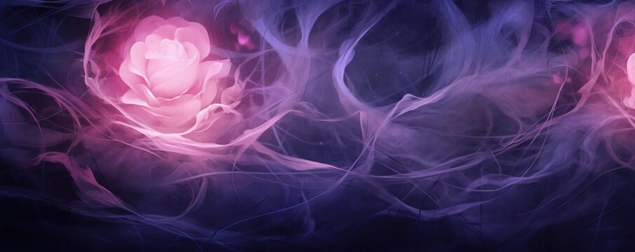 Rose ghost web background image