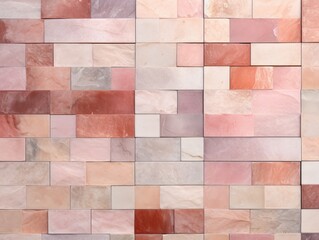 Rose marble tile tile colors stone look, in the style of mosaic pop art