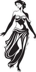 Athenas Aura Iconic Emblem of Ancient Beauty Grecian Goddess Vector Logo of Greek Goddess