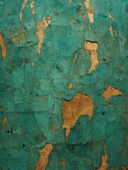 Teal cork wallpaper texture, cork background