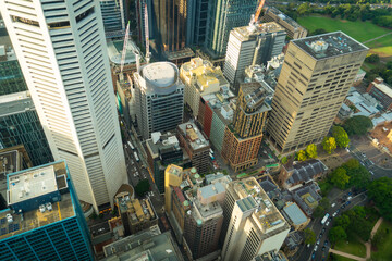 シドニーの高層ビル群（オーストラリア）