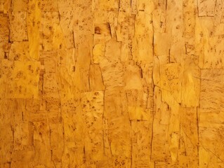 Yellow cork wallpaper texture, cork background