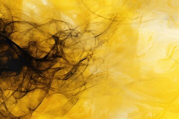 Yellow ghost web background
