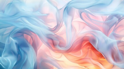 Image of swirling watercolors mixing and blending together, creating a soft and dreamy abstract background.