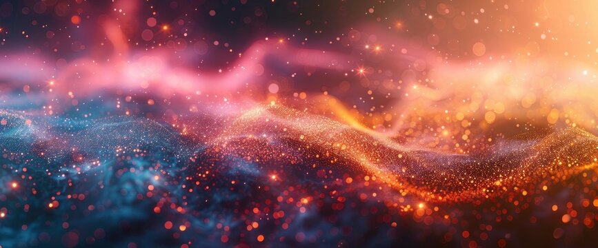 defocused particles background, Wallpaper Pictures, Background Hd