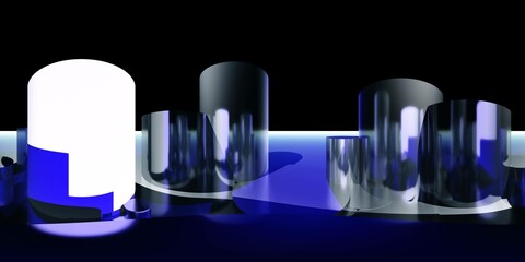 Studio light, Studio, HDRI, environment map , Round panorama, spherical panorama, equidistant projection, panorama 360, 3d rendering