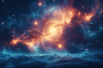Creation Dimension. A dimension with no gravity where creation is limitless. A lot of small planets...