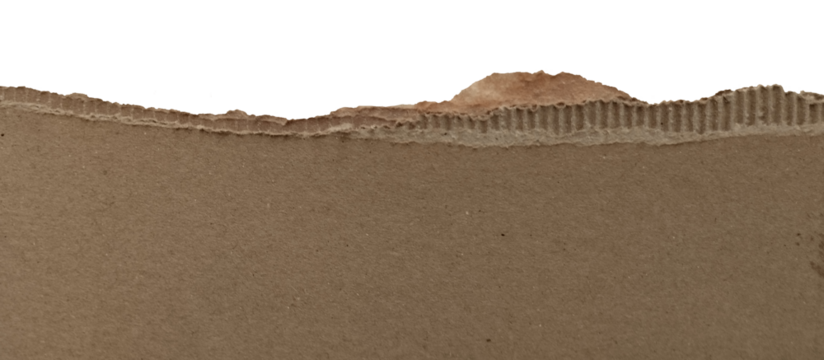 Corrugated Cardboard Lower Third