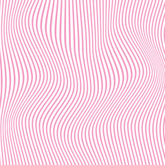 simple abstract lolipop pink color vertical line wavy pattern, perfect for wallpaper, background