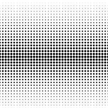 Dot pattern gradient effect. Retro halftone texture